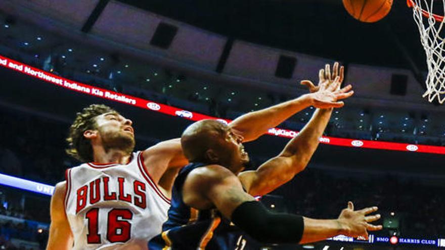 Pau Gasol, durante el partido contra los Pacers.