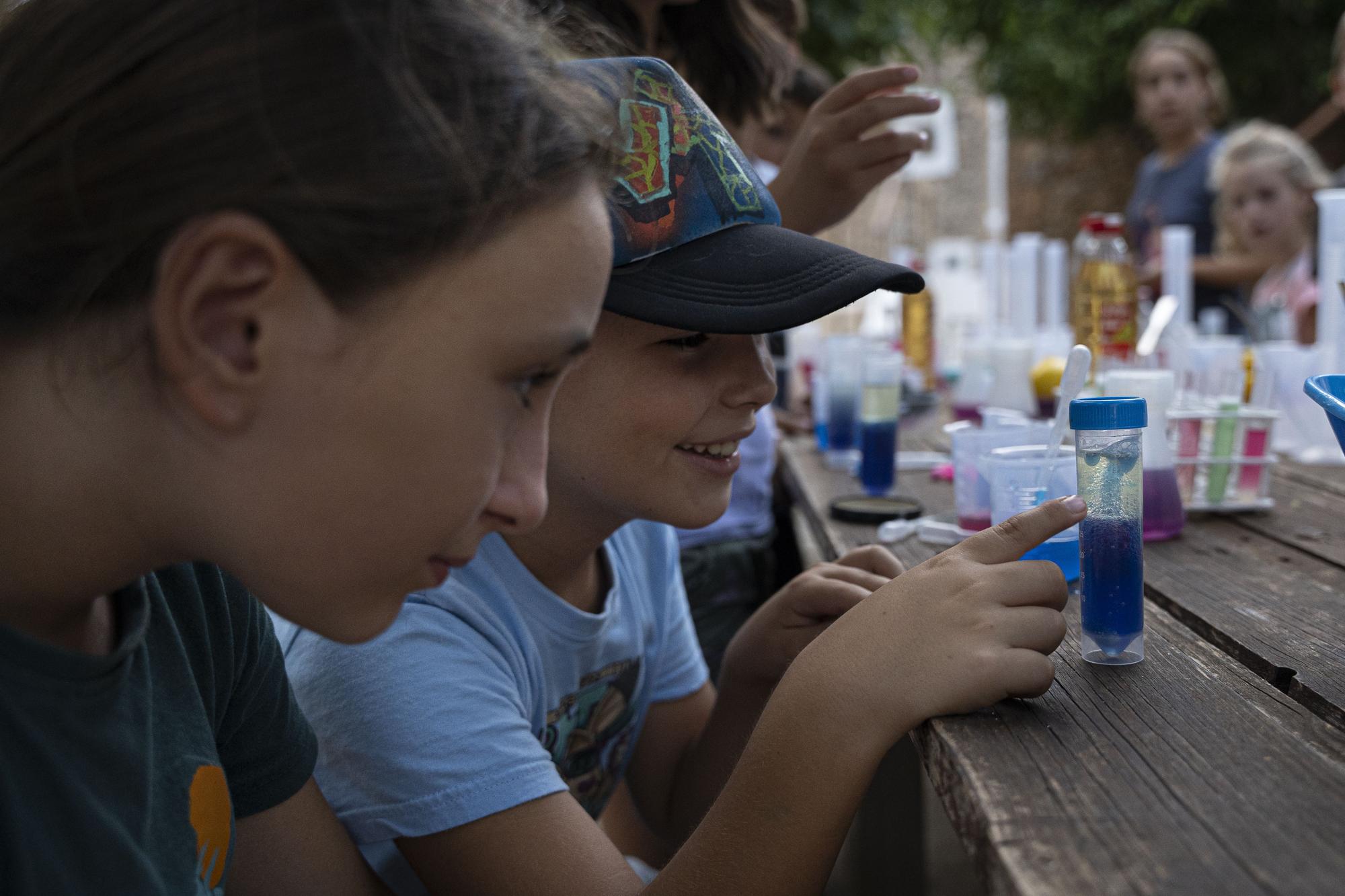 Taller de ciencia para niños en Sant Agustí