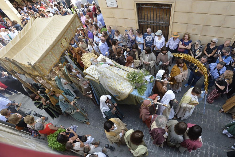 Procesión del entierro de la Virgen en Elche