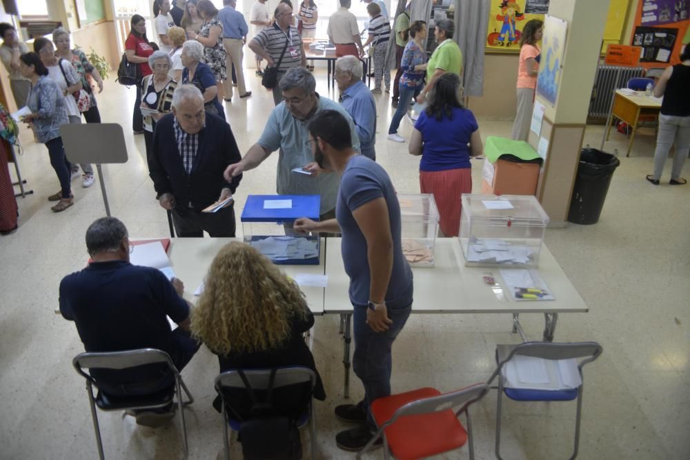 Las imágenes que nos dejan las elecciones autonómicas, europeas y municipales en la Región de Murcia