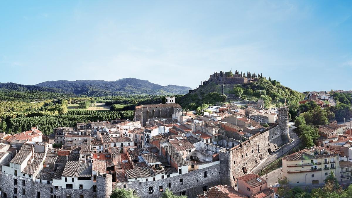 Les muralles d'Hostalric.