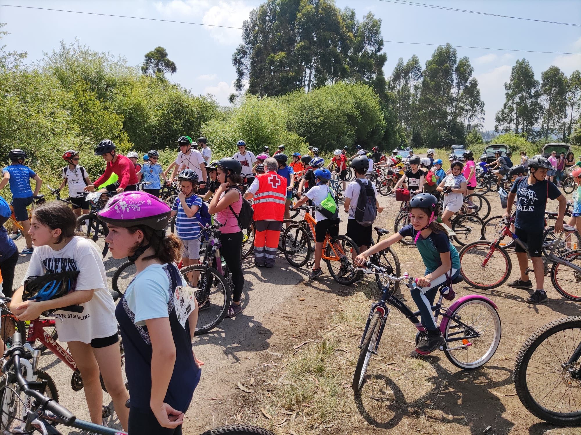 Candás cambi las aulas por la bicicleta