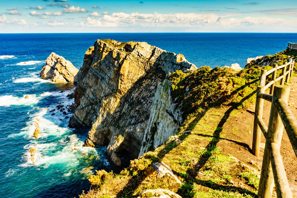 Costa en el Cabo de Penas, en Asturias