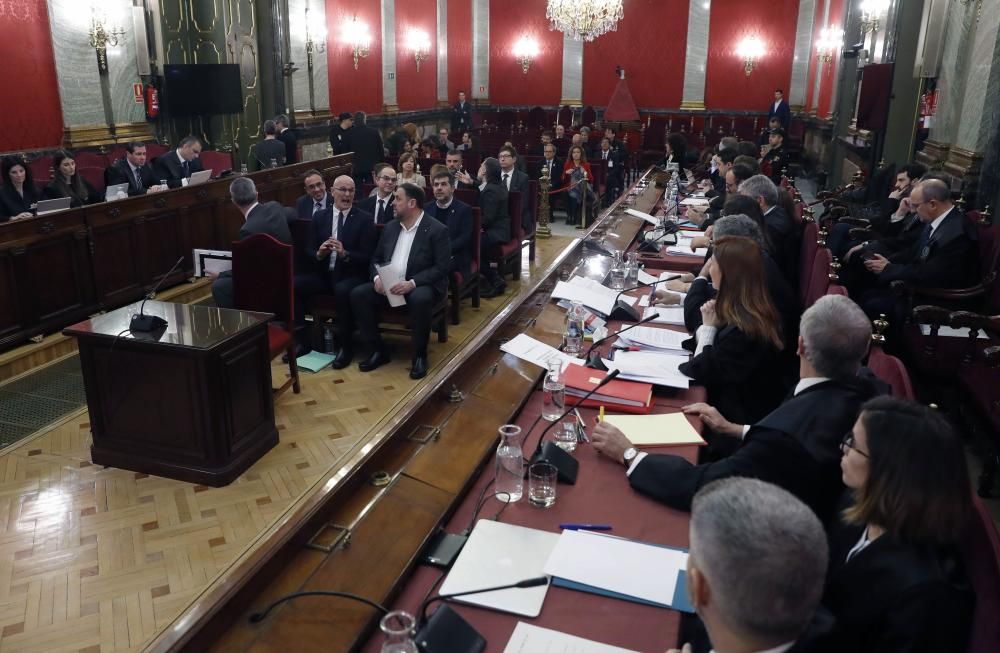 El judici al procés, en imatges