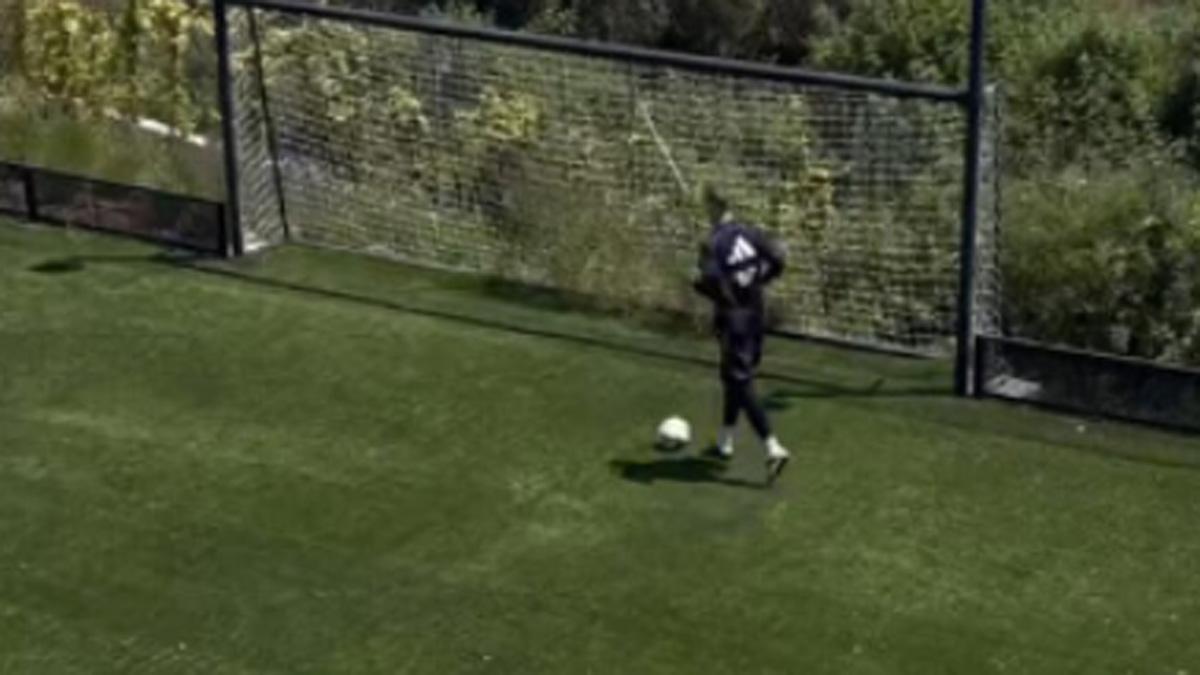 La imagen que la mujer de Lunin ha compartido en sus redes sociales