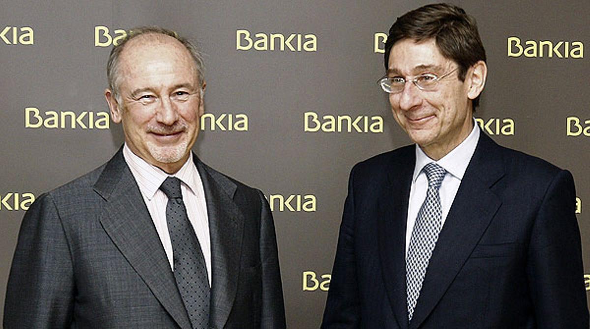 Declaracions de José Ignacio Goirigolzarri després de rellevar Rodrigo Rato i l’Estat de quedar-se el 45% de Bankia.