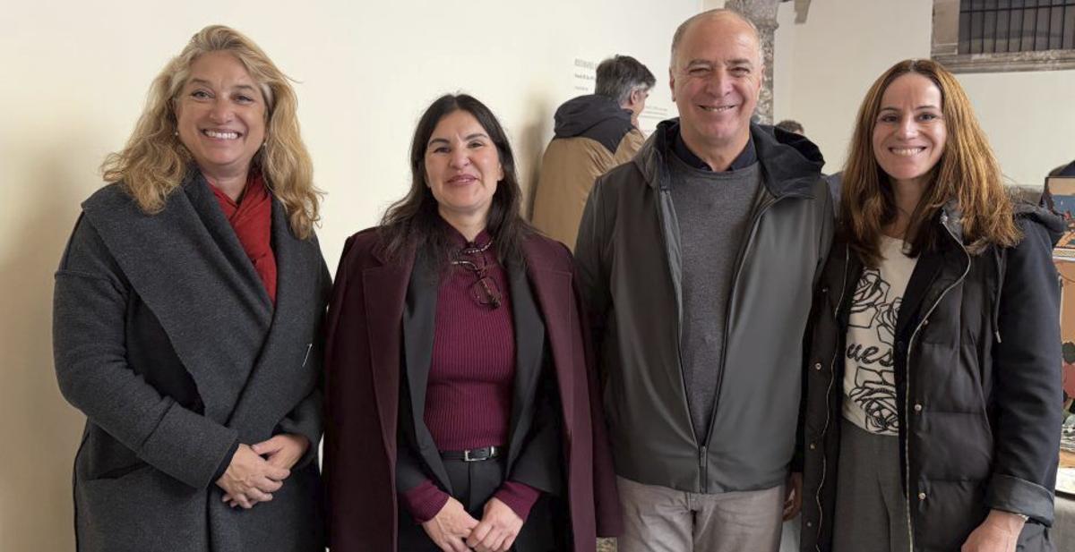 Tiffany Blackman, Lupe Ferrer, Antoni Fuster y Marga Bauçà.