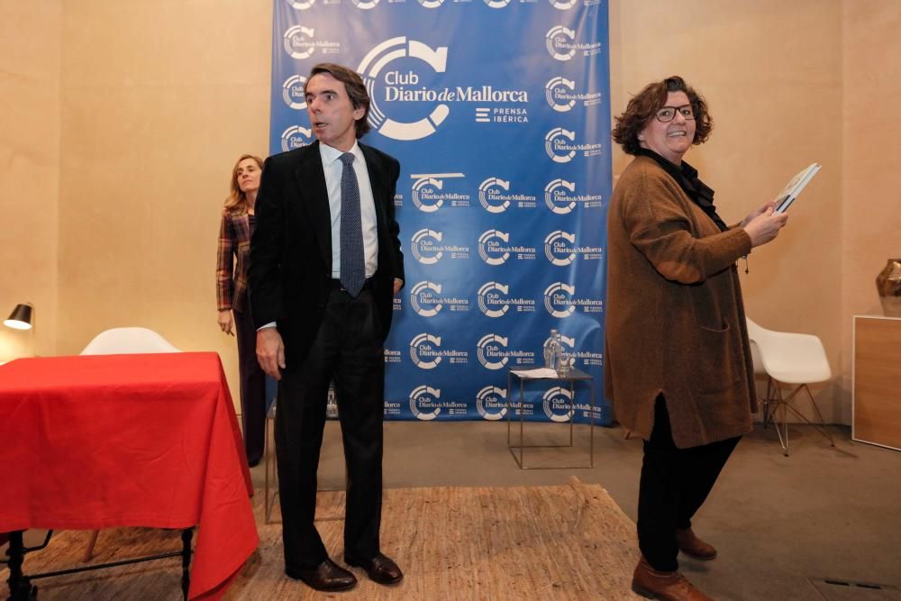 José María Aznar interviene en el Club Diario de Mallorca