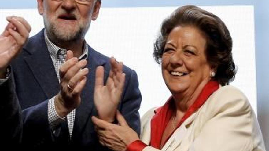 Rajoy insinúa que la «línea roja» para Rita Barberá es el juicio oral