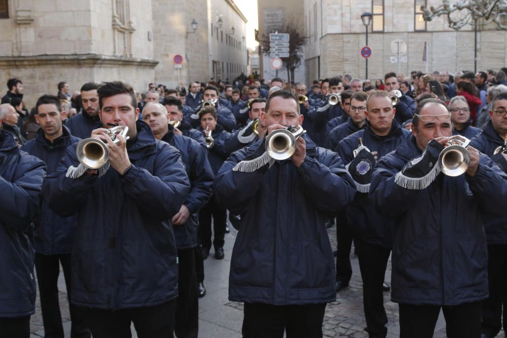 Segundo pasacalles de las bandas de Semana Santa