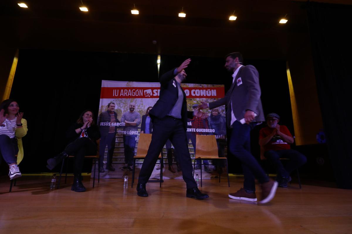 Presentación de los candidatos de Izquierda Unida (IU) para las elecciones autonómicas y municipales del año 2023