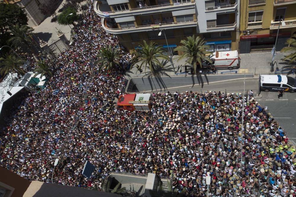 Hogueras 2018: Mascletá de las Hogueras de Alicante de 23 de junio.