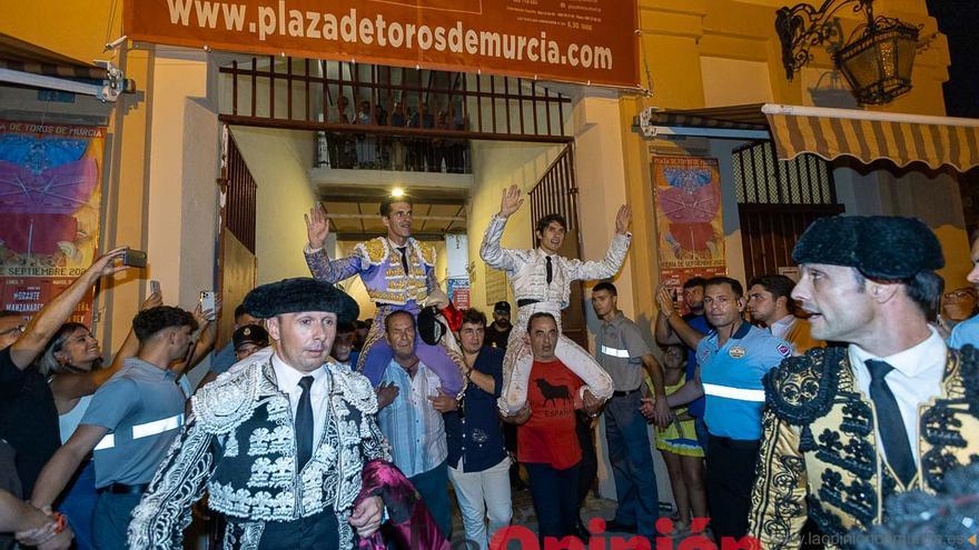 Segunda corrida de la Feria Taurina de Murcia (Castella, Manzanares y Talavante)