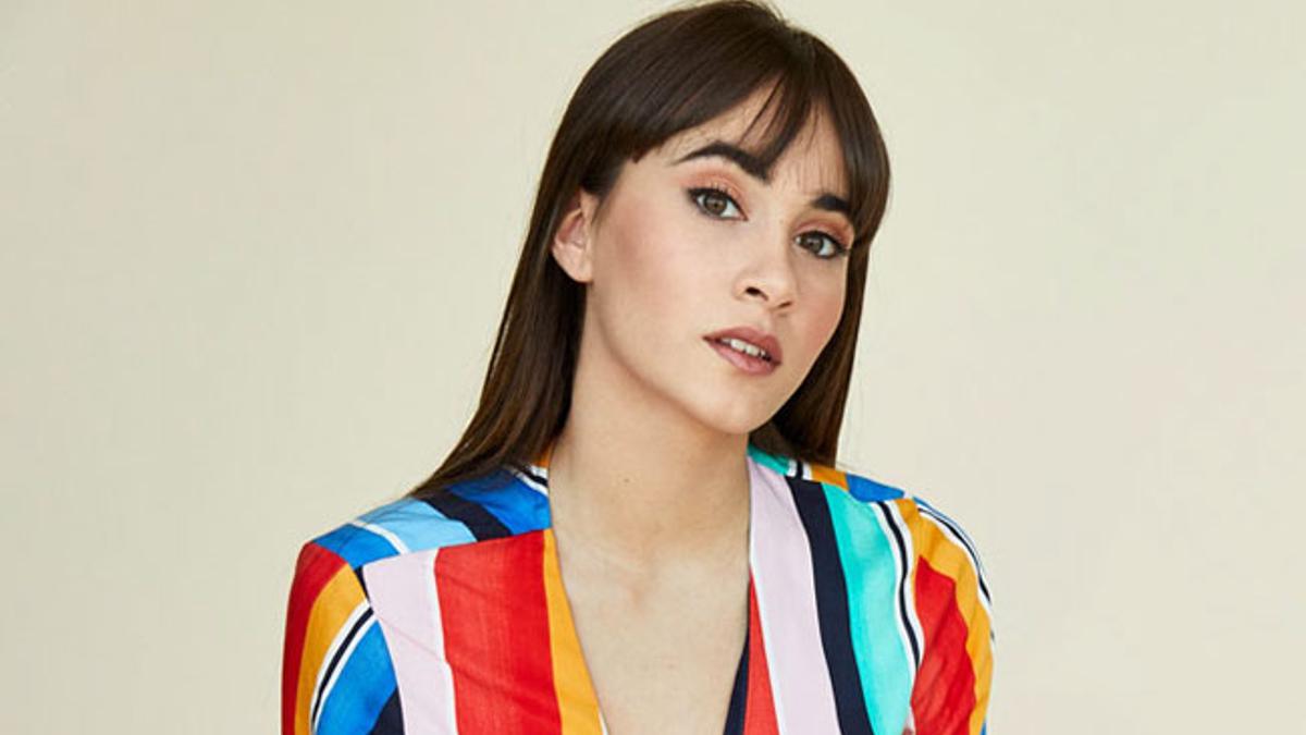 Aitana Ocaña con total look de Stradivarius