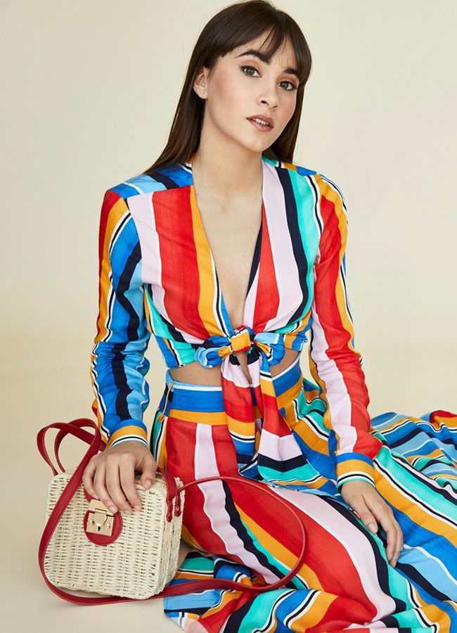 Aitana Ocaña con total look de Stradivarius