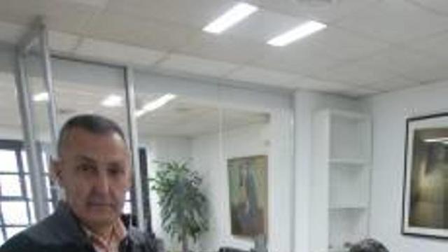 El inspector Diego Maroto, junto al concejal socialista Marcos.