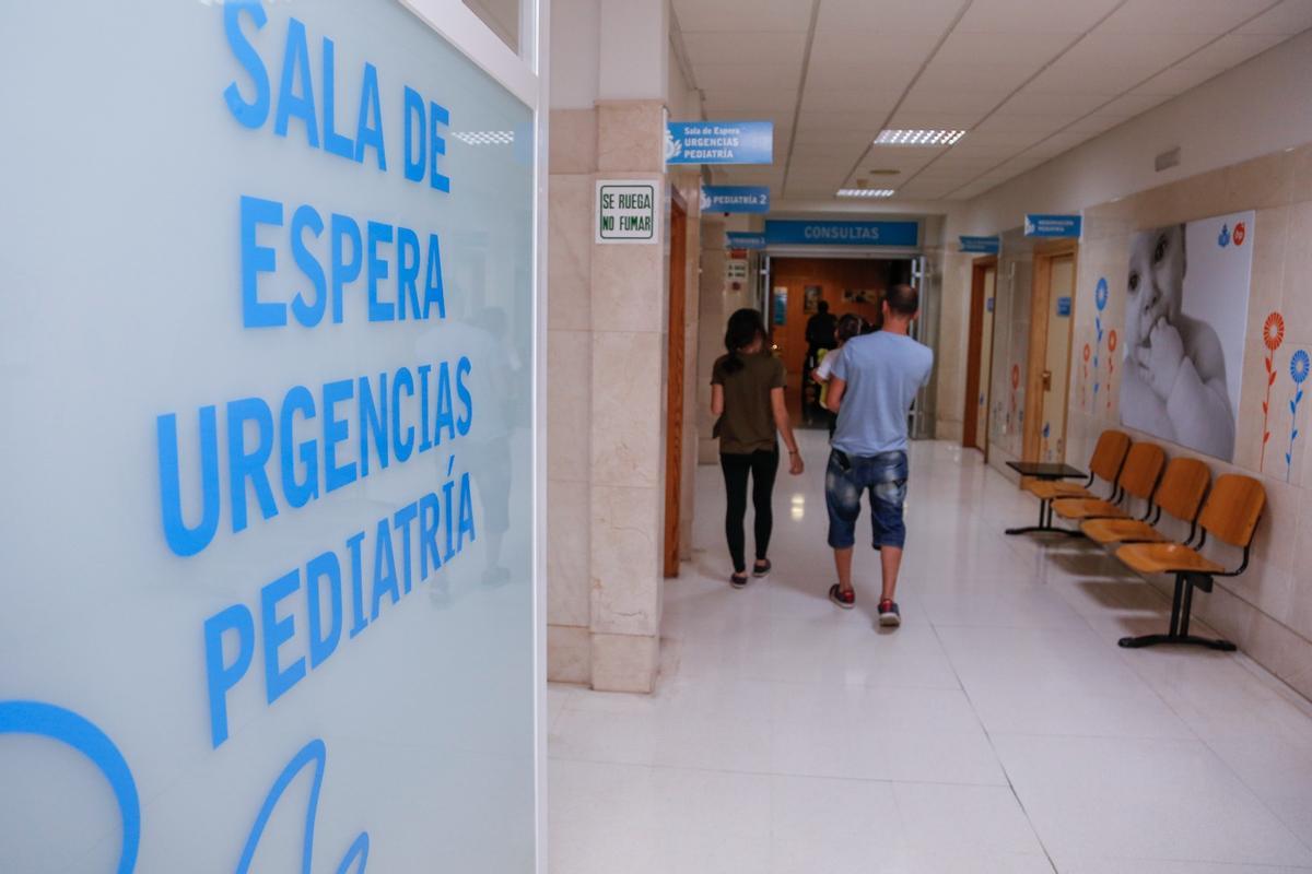 Urgencias pediátricas del hospital San Juan de Dios de Córdoba.