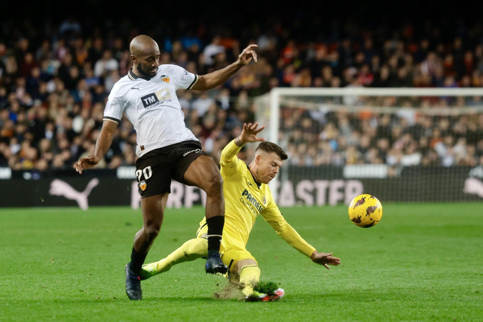 Valencia - Villarreal en imágenes