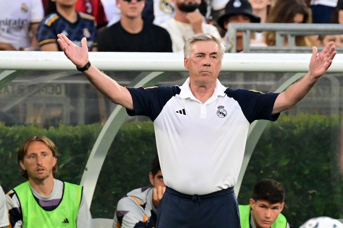 Ancelotti: Le pongo un 6 a la pretemporada porque tenemos que mejorar en el aspecto defensivo