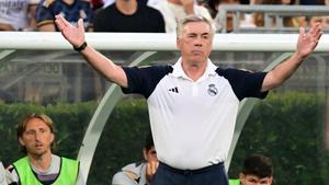 Ancelotti: Le pongo un 6 a la pretemporada porque tenemos que mejorar en el aspecto defensivo