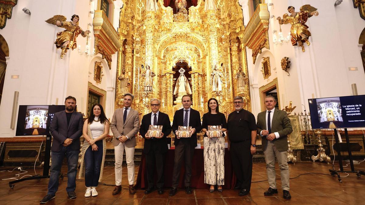Presentación del libro-catálogo en la iglesia de La Mereced.