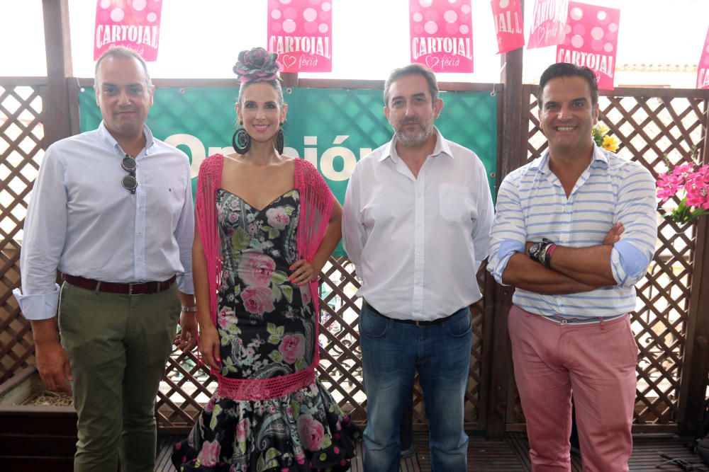 La terraza de La Opinión durante la Feria 2016