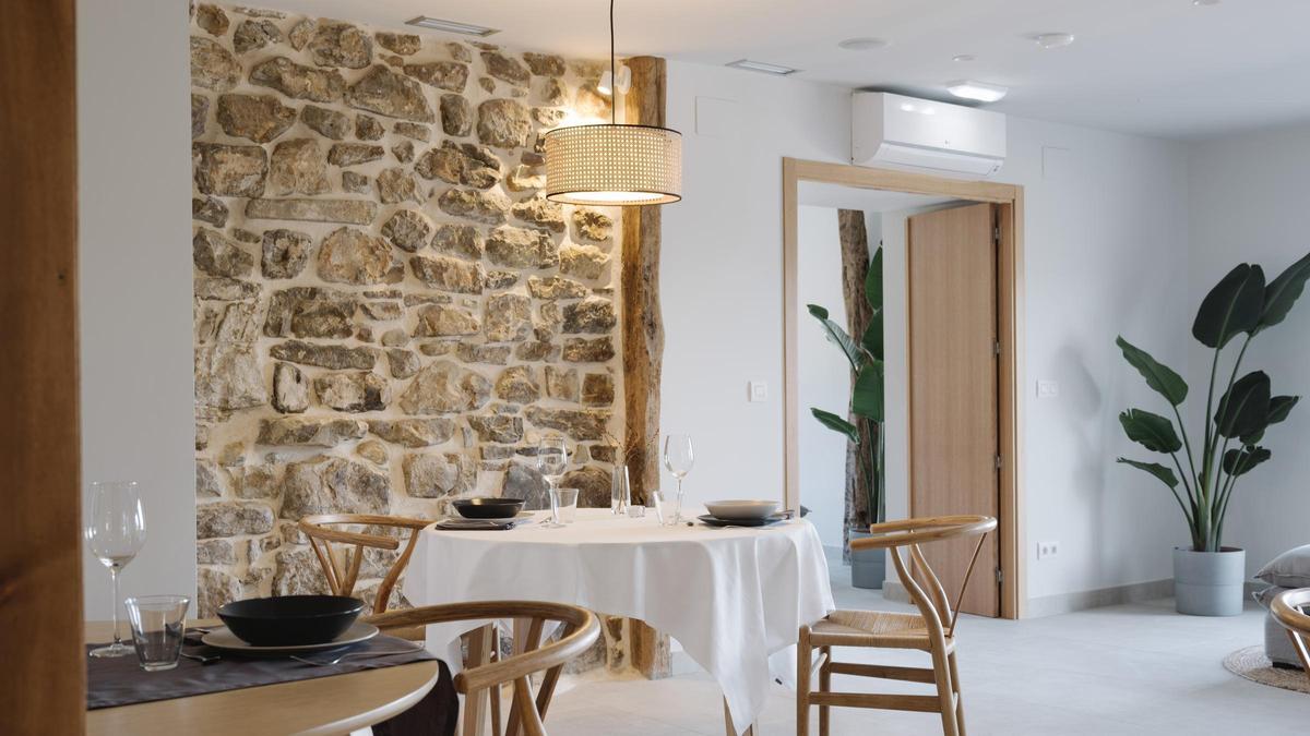El comedor del restaurante Rola, en el Hotel Nafarrola.