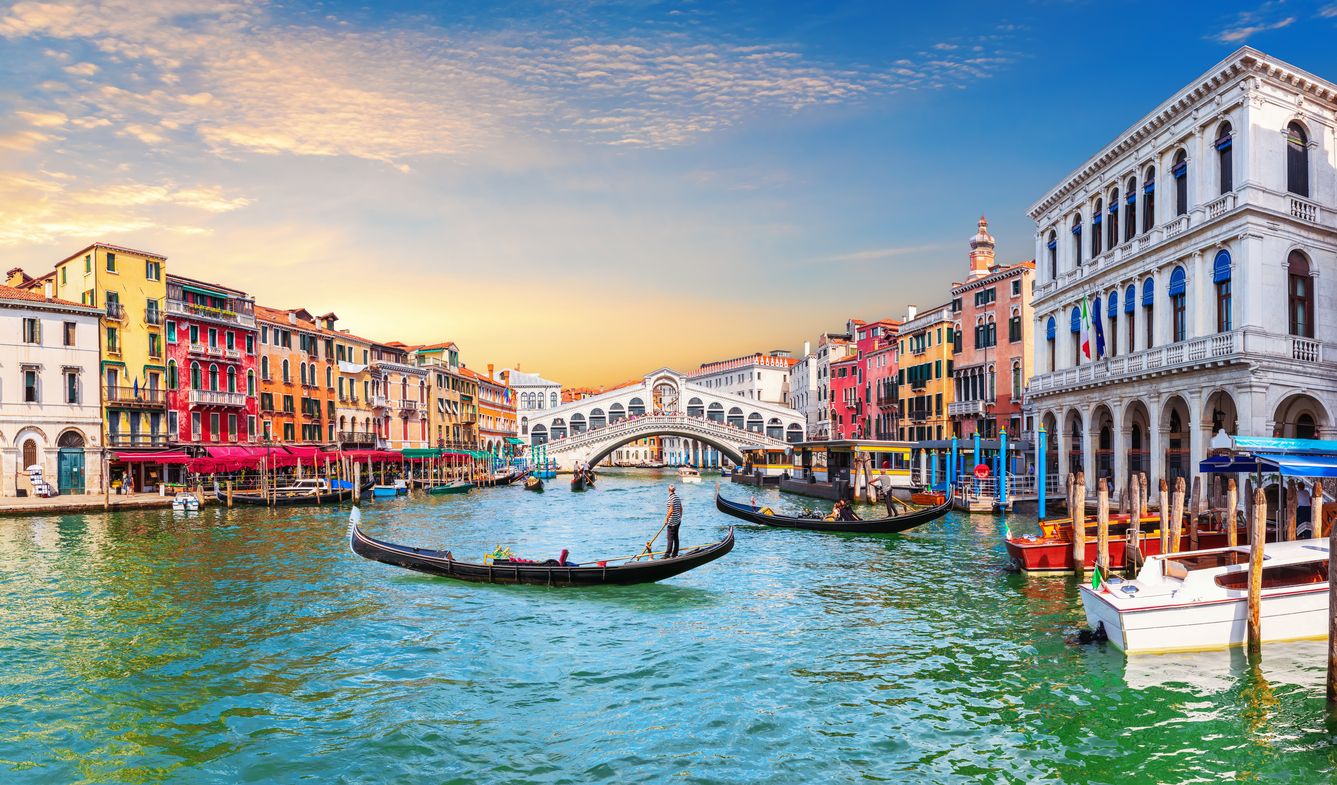 El Gran Canal, Italia