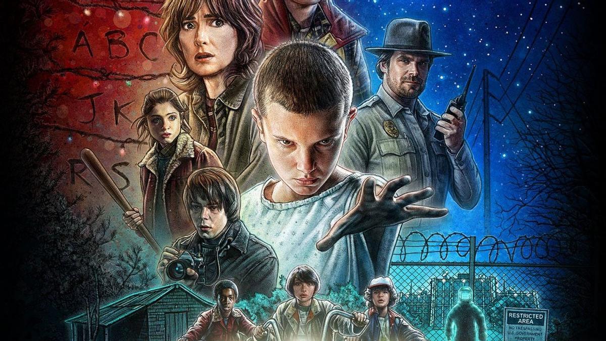 Cartel de Stranger Things