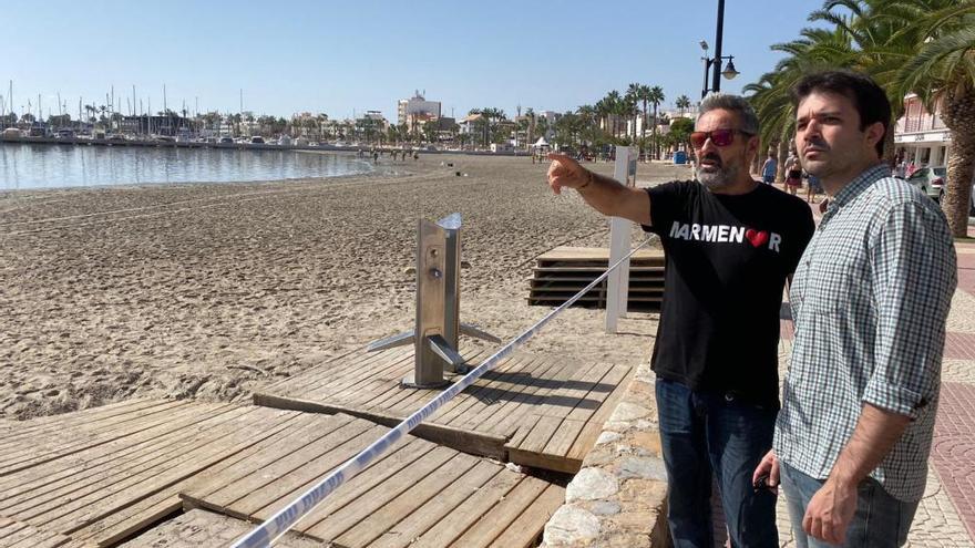 Podemos exige aplicar inmediatamente la Ley de Medidas Urgentes del Mar Menor