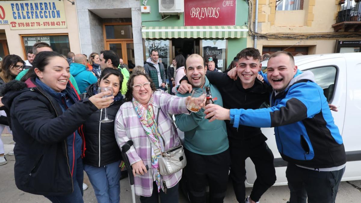 El Bar Brindis de Calatayud ha vendido el primer cuarto premio de la Lotería de Navidad