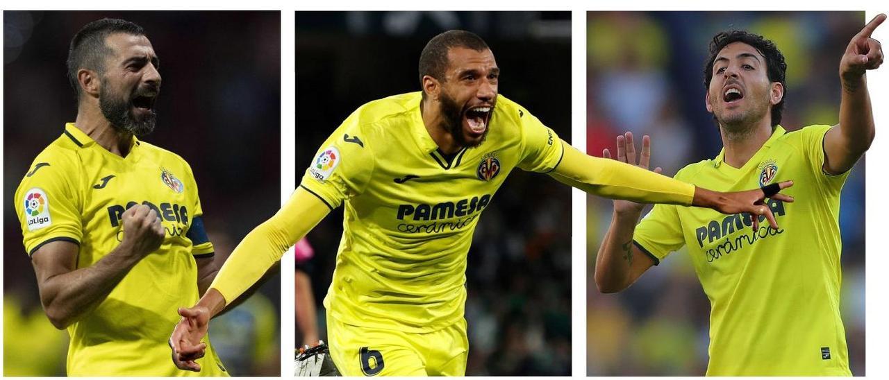 Albiol, Capoue y Parejo, los indiscutibles de Emery en el Villarreal CF.