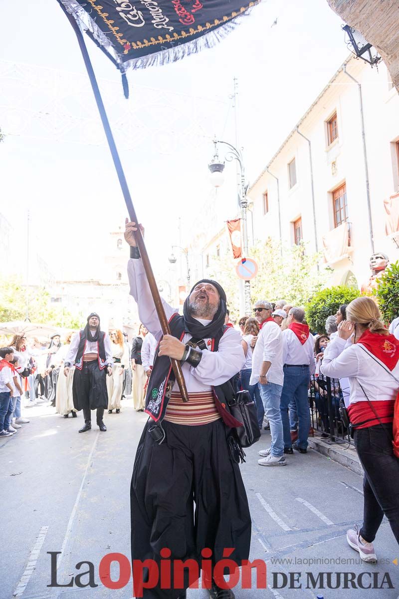 Moros y Cristianos en la mañana del dos de mayo en Caravaca