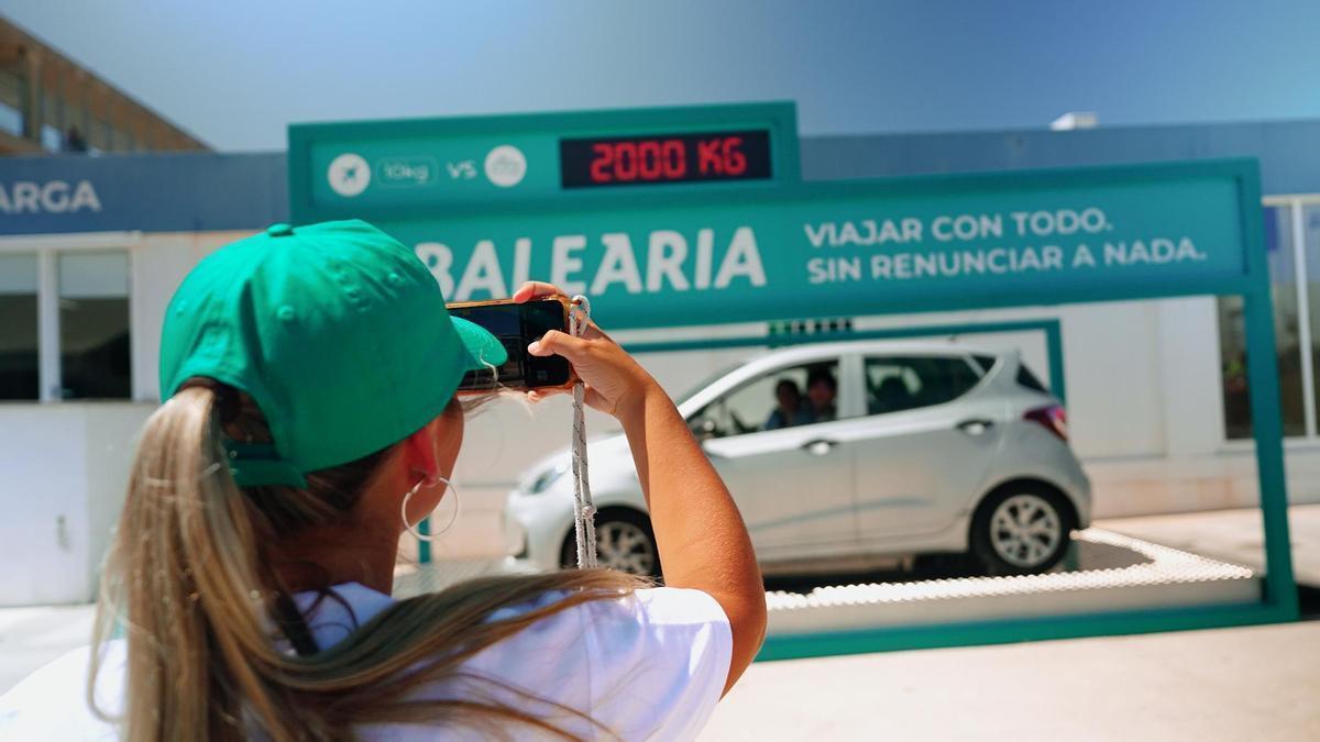 En Baleària el límite del equipaje es el tamaño de tu coche
