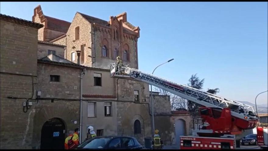 Incendi d'una estufa a Santa Clara