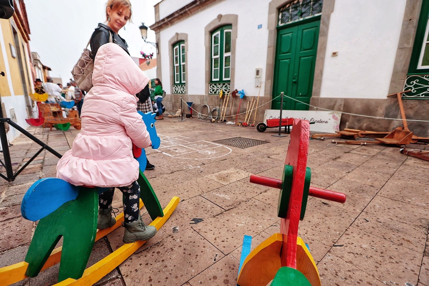 Granadilla recrea en sus calles una jornada de tradiciones