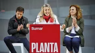 Díaz reivindica "el proyecto de la emancipación y la esperanza" de Sumar para el 9 de junio