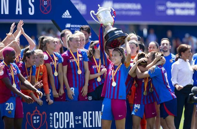 Las mejores imágenes del triunfo del Barça en la Copa de la Reina