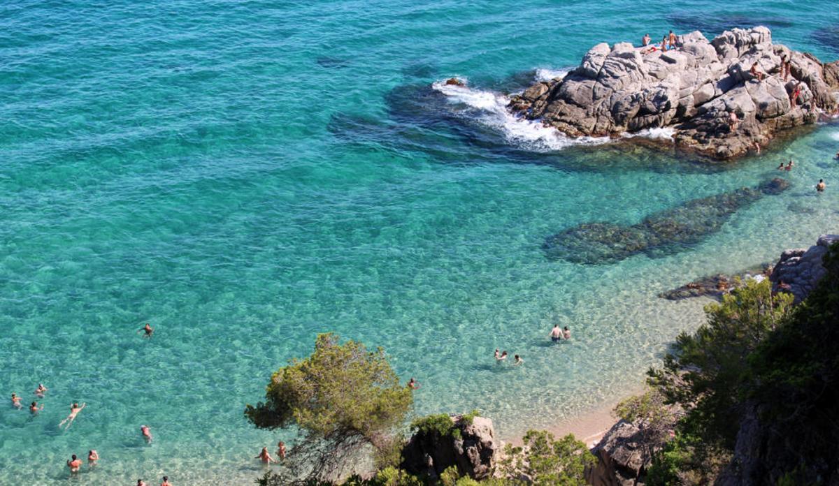Cala Boadella, en Lloret de Mar