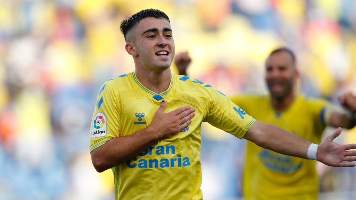 Alberto Moleiro, jugador de Las Palmas