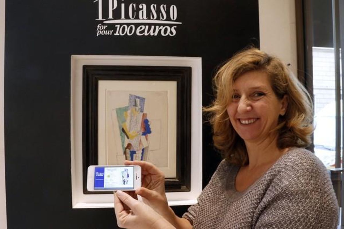 ’L’homme au Gibus’, el ’picasso’ venut per 100 euros.