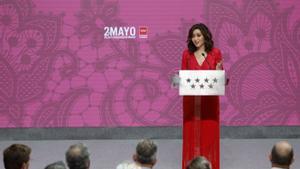 Ayuso reivindica el Dos de Mayo un Madrid que resuena en toda España
