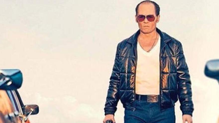 Johnny Depp, irreconeixible a Black Mass