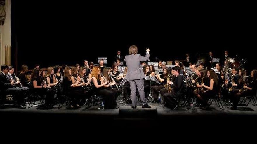 La Banda de Música de Zamora festeja a santa Cecilia