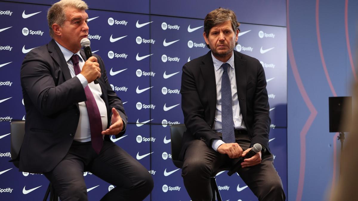 Laporta explica qué fichajes intentará el Barça la próxima temporada
