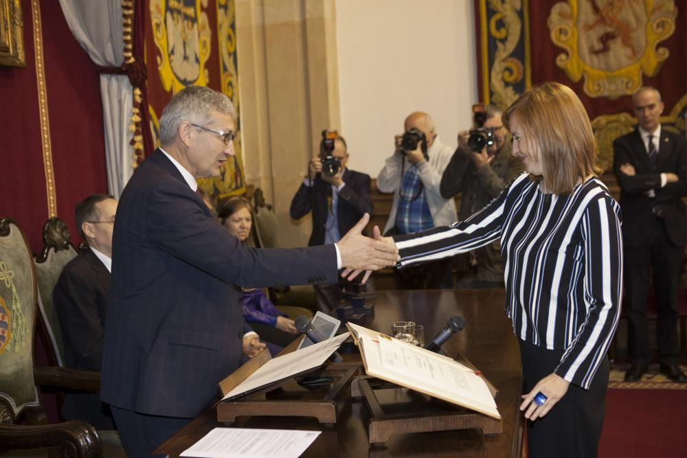 Toma de posesión de los vicerectores de la Universidad de Oviedo