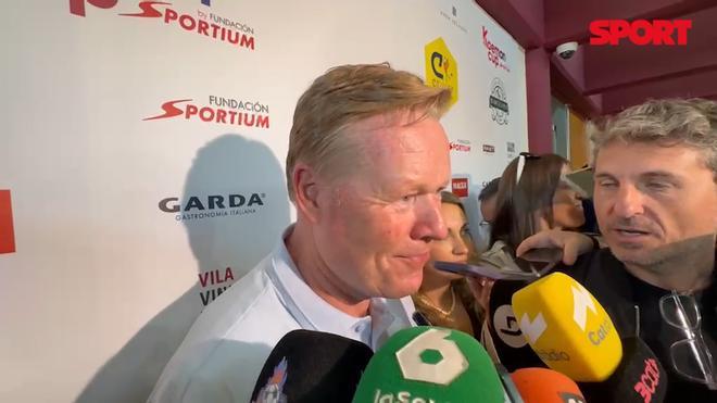 Koeman: "Si el Barça puede fichar un jugador como Haaland sería otro equipo"