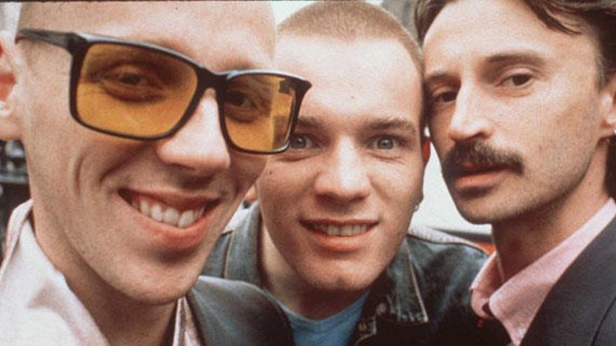 Los protagonistas de &#039;Trainspotting&#039;.