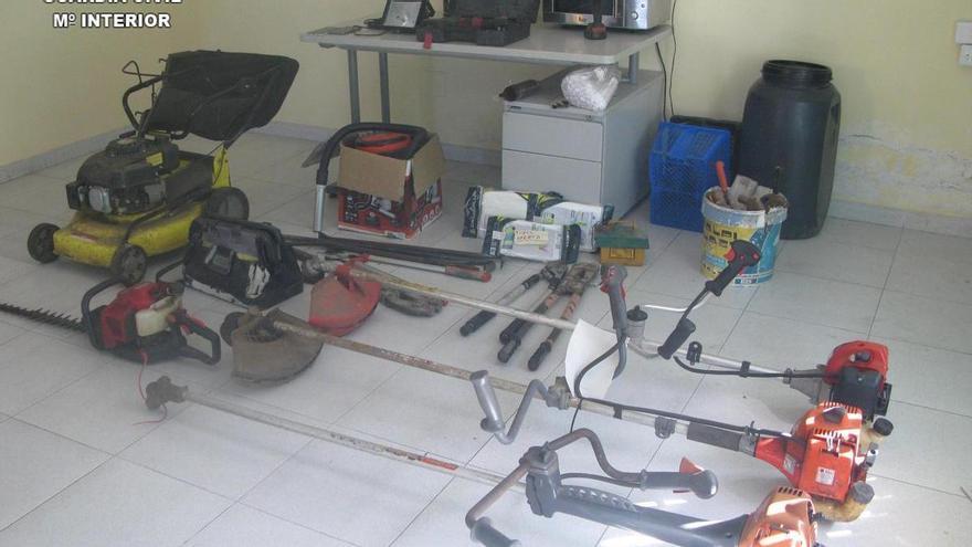 es hombres por robos en O Salnés