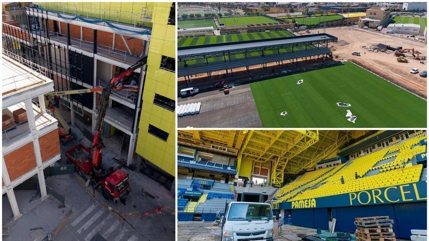 El Villarreal acelera la modernización de La Cerámica y la Ciudad Deportiva Llaneza